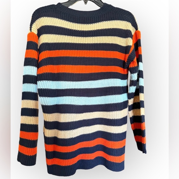 Unbranded Soft Stripe Lightweight Crew Neck Sweater; NWOT; Small - Picture 2 of 3